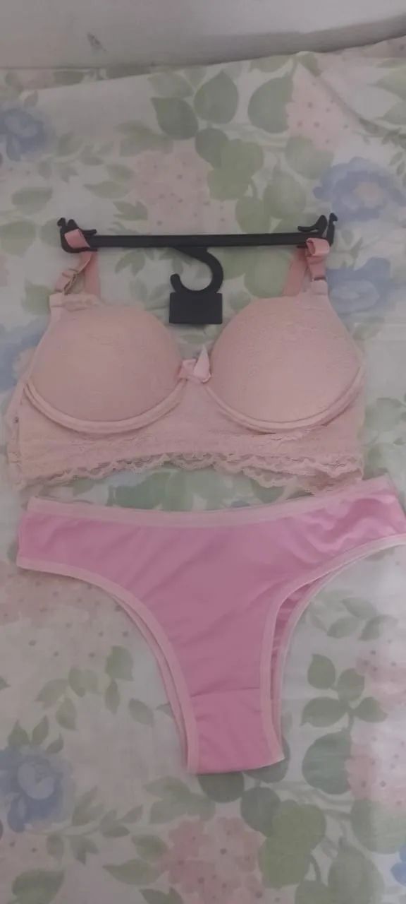 Lingerie rosa 