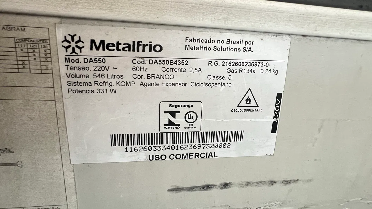 Freezers Horizontais - Barueri, São Paulo