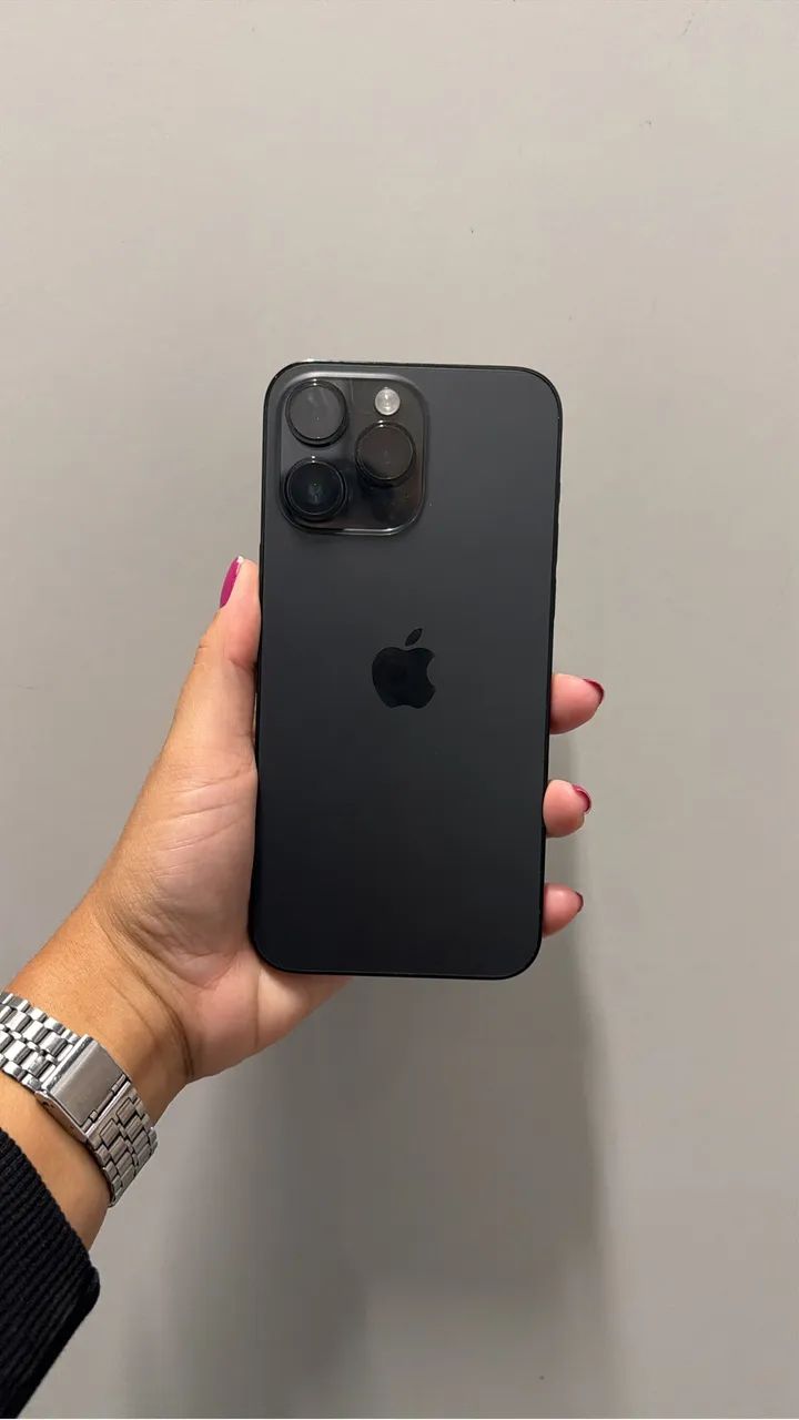 Celular iPhone 14 Pro Max 256 Gb preto  - Foto 2
