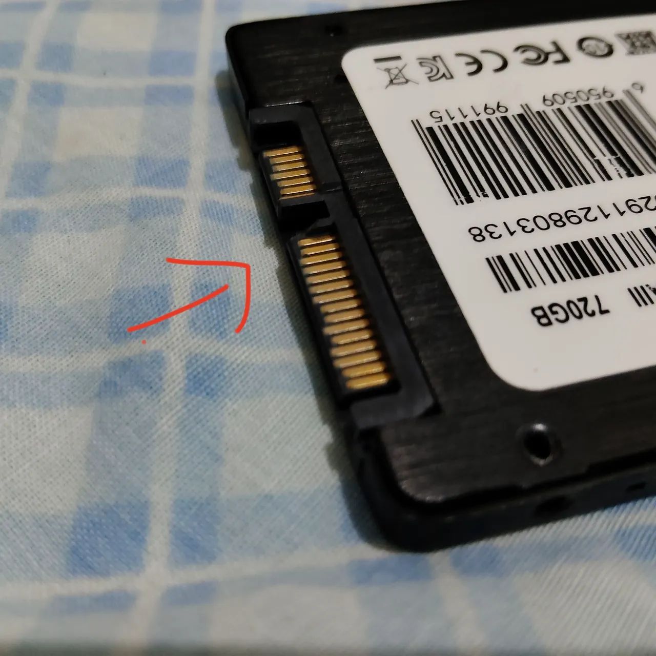 SSD SATA Usado - 660GB - Foto 4