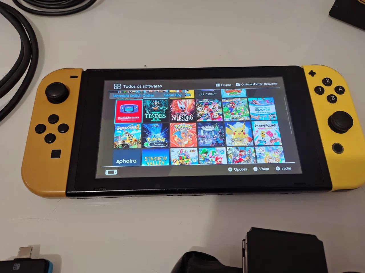Nintendo Switch Eevee e Pikachu Desbloqueado  - Foto 3