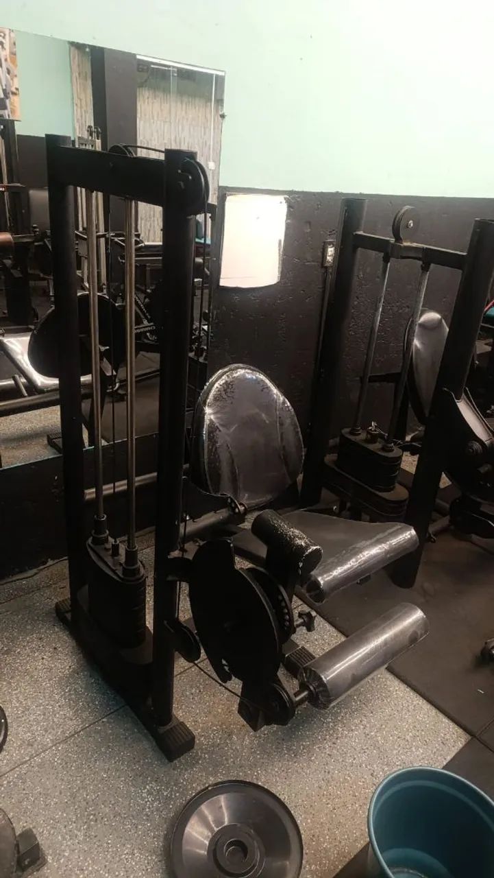 Extensora e flexora sentada conjugado da Sarbeym 