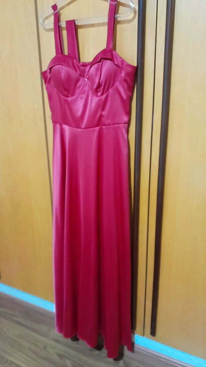 Vestido Luxo Festa Vermelho  - Foto 4