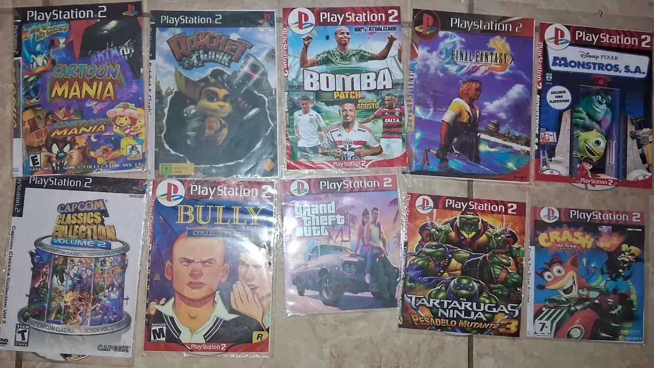 Playstation 2 Slim Fonte Externa Leitor funcionando.  - Foto 4