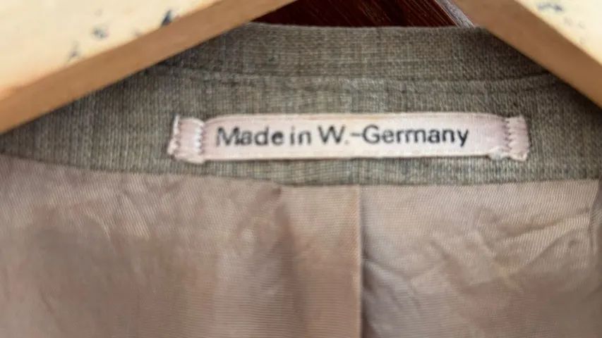 Blazer Vintage Importado Made in Germany - Foto 2