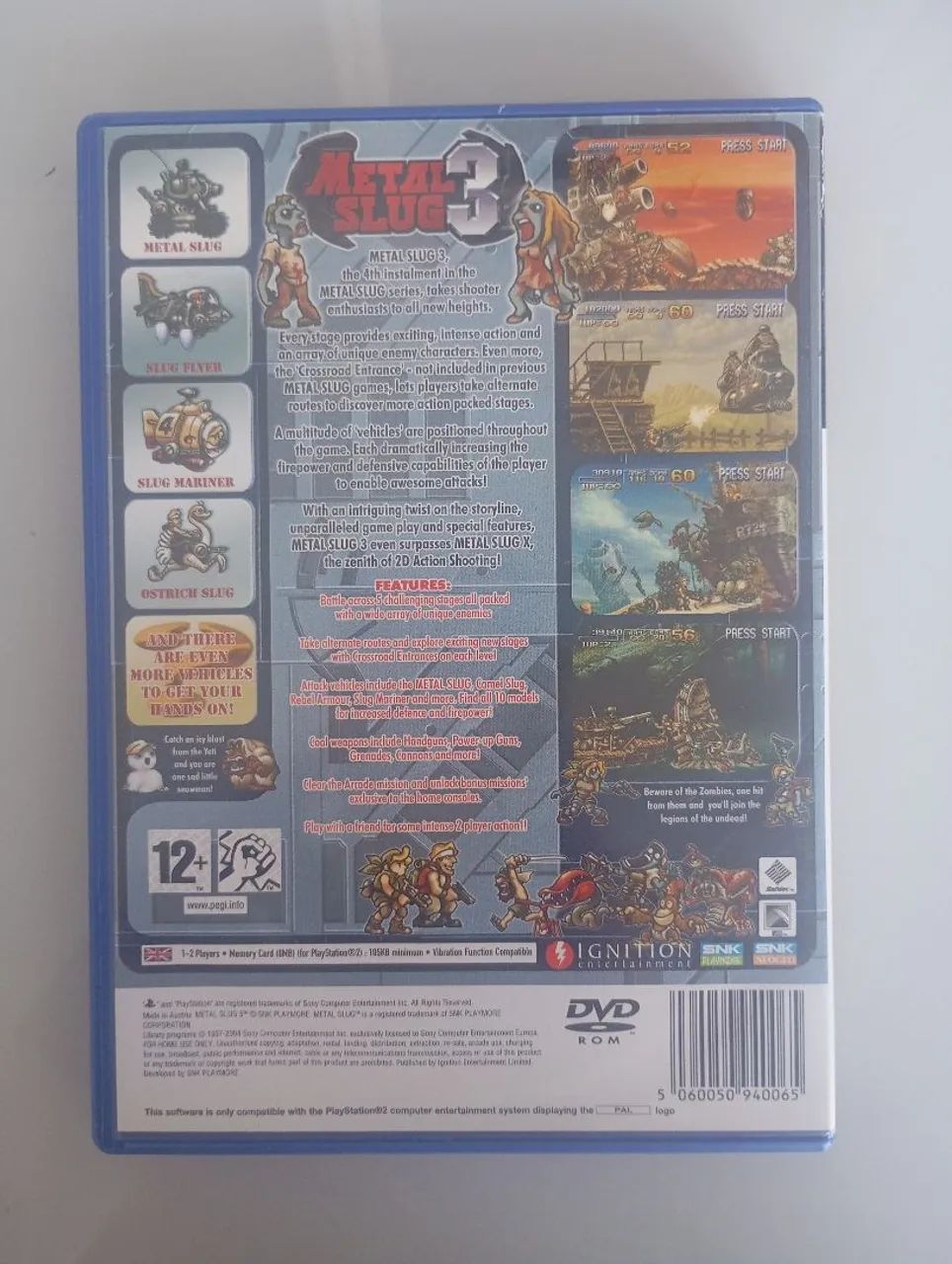 Metal Slug 3 - Jogo Original PS2. - Foto 2