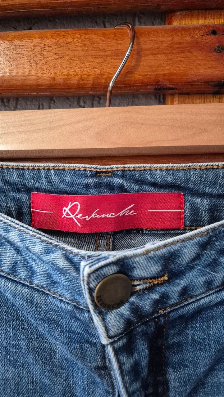 Saia jeans tam 44 marca revanche - Foto 2