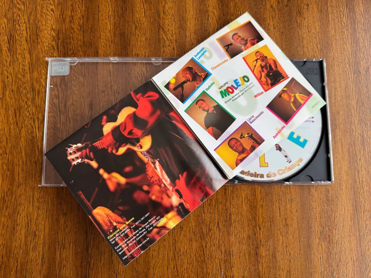 CD COLECIONADOR - Molejo - Brincadeira de Criança - Foto 3