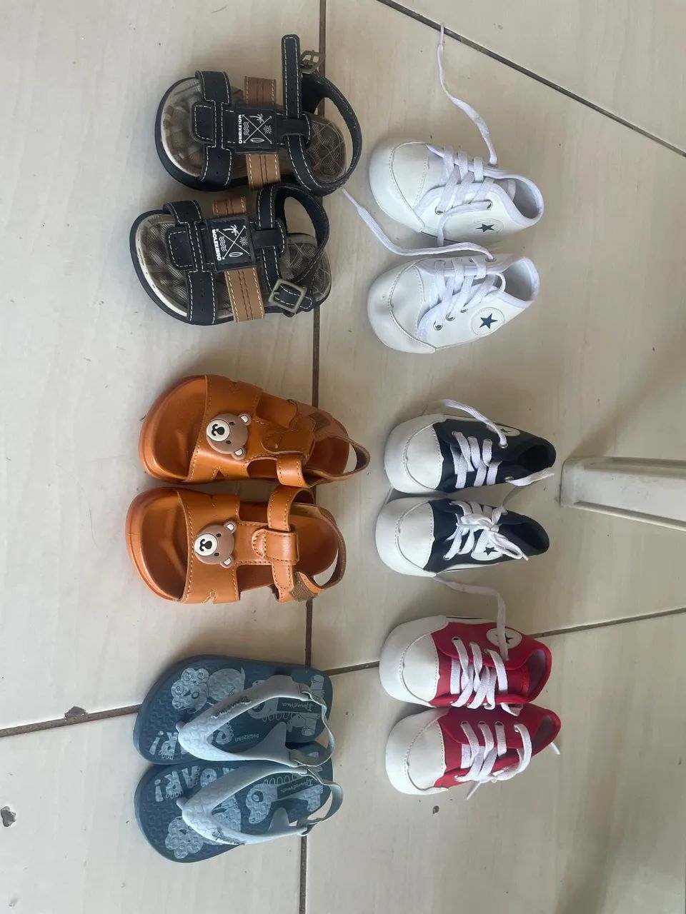Sapato de bebê 