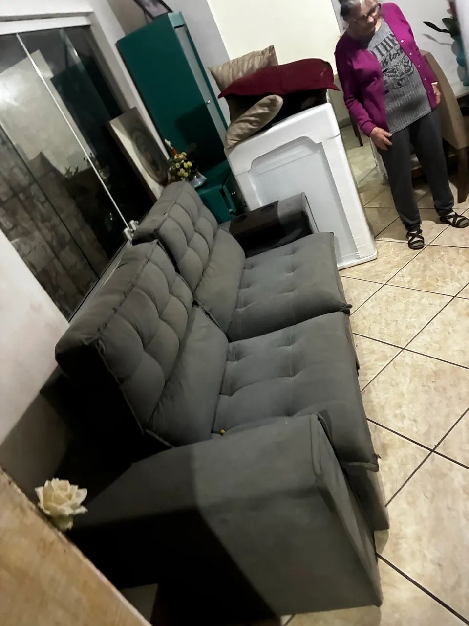 Sofá cama retrátil confortável  - Foto 3