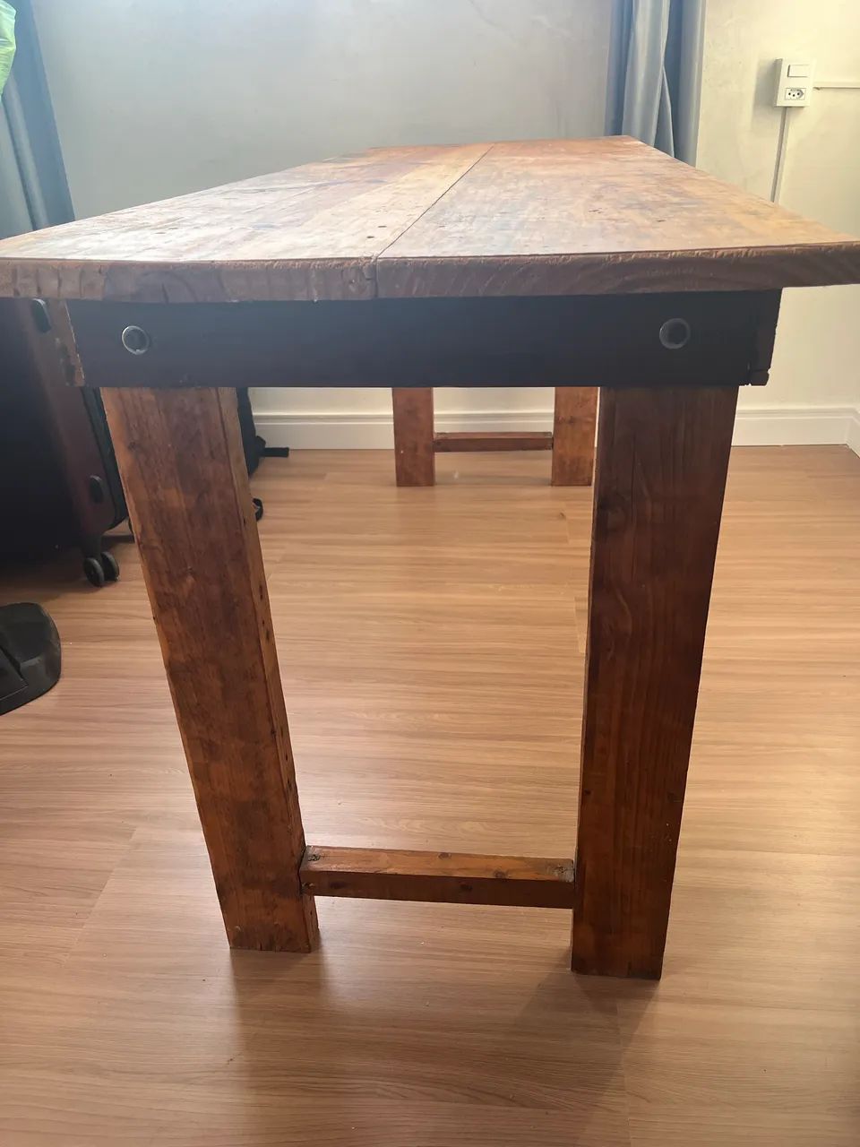 Mesa em Pinus - 1,60 X 0,57 - Foto 3