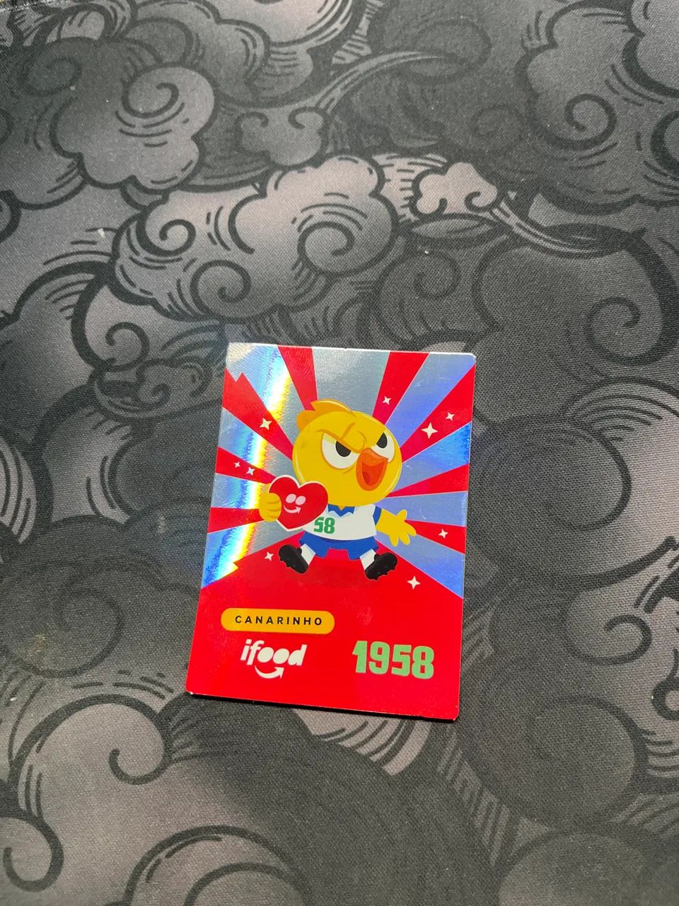 Card canarinho 1958