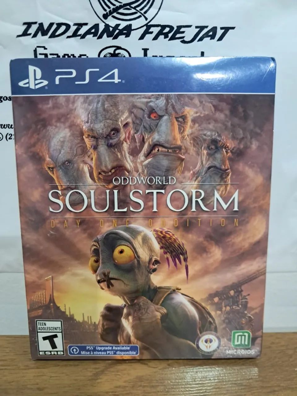 Jogo de PS4 Oddworld: Soulstorm Day One Oddition Lacrado - Jogos