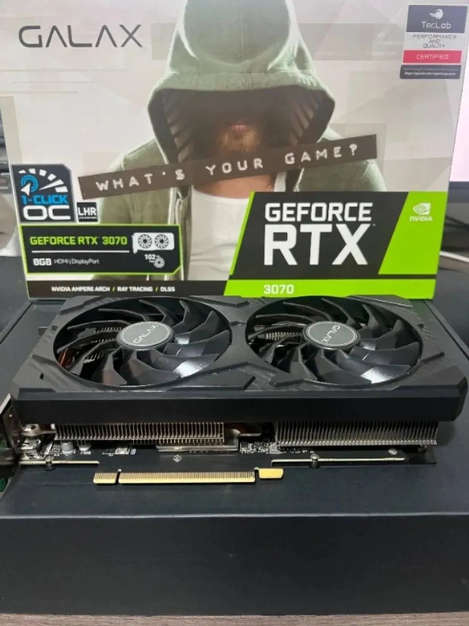 Galax Geforce Rtx 3070 (1-click Oc Feature)