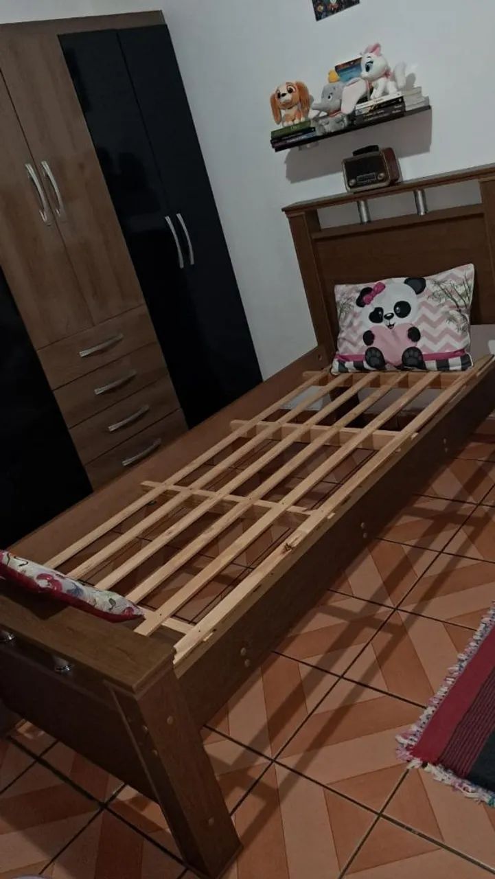 Cama solteiro 