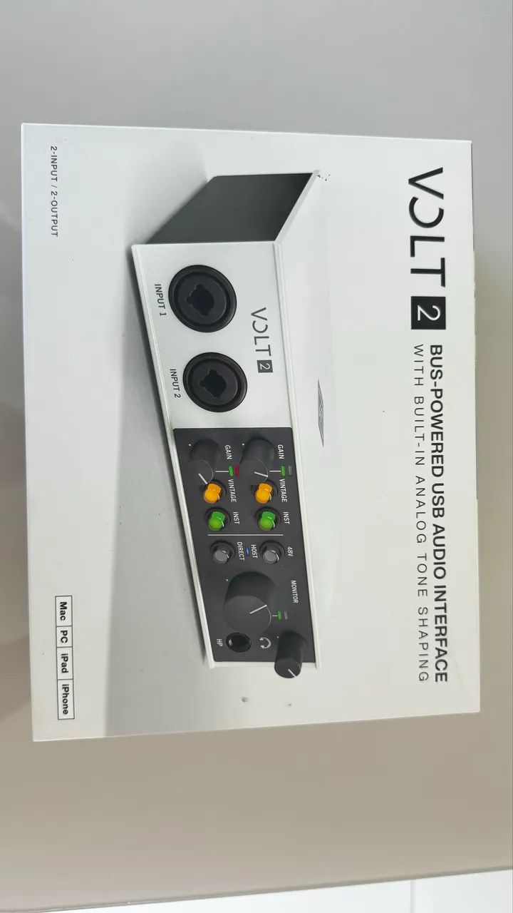 UNIVERSAL AUDIO VOLT 2 - SEMINOVA - Foto 2