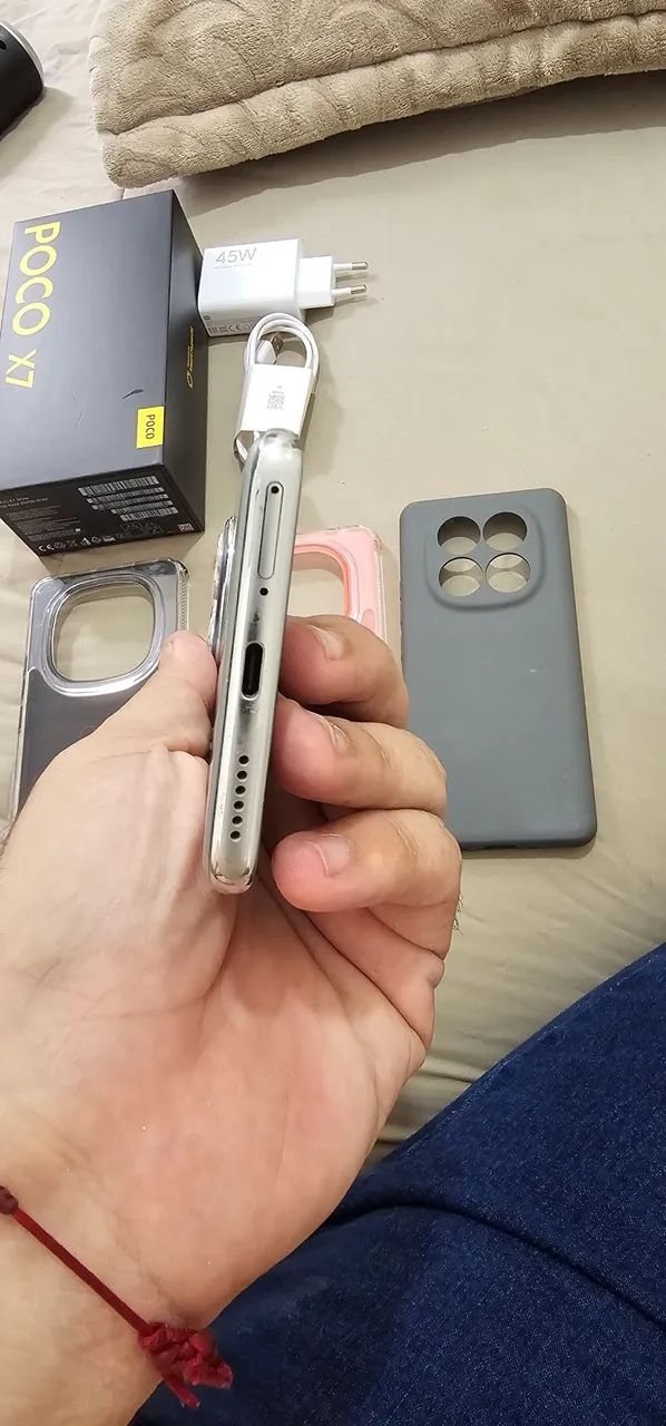 POCO X7 Silver 8GB RAM 256GB ROM - Foto 5