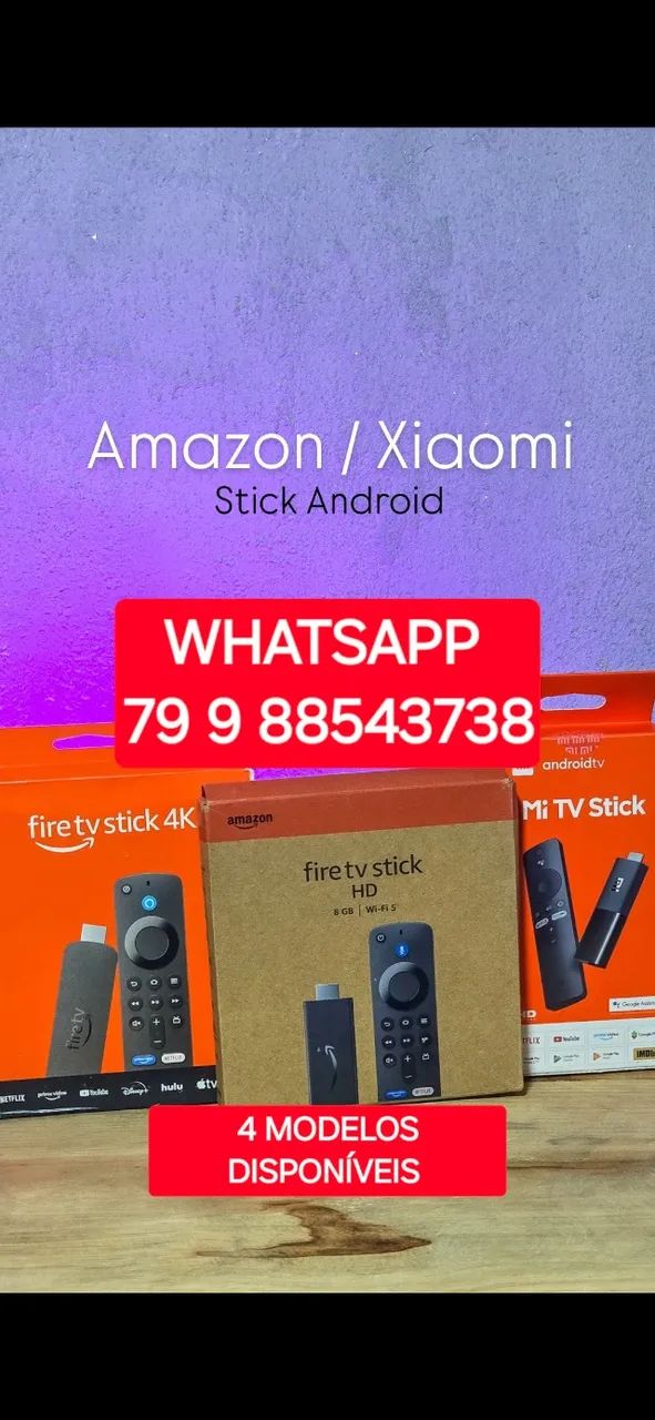 TV BOXI 4 MODELOS - ORIGINAL - FIRE STICK TV MI STICK PROELETRONIC - TEMOS CONTROLE FONTE