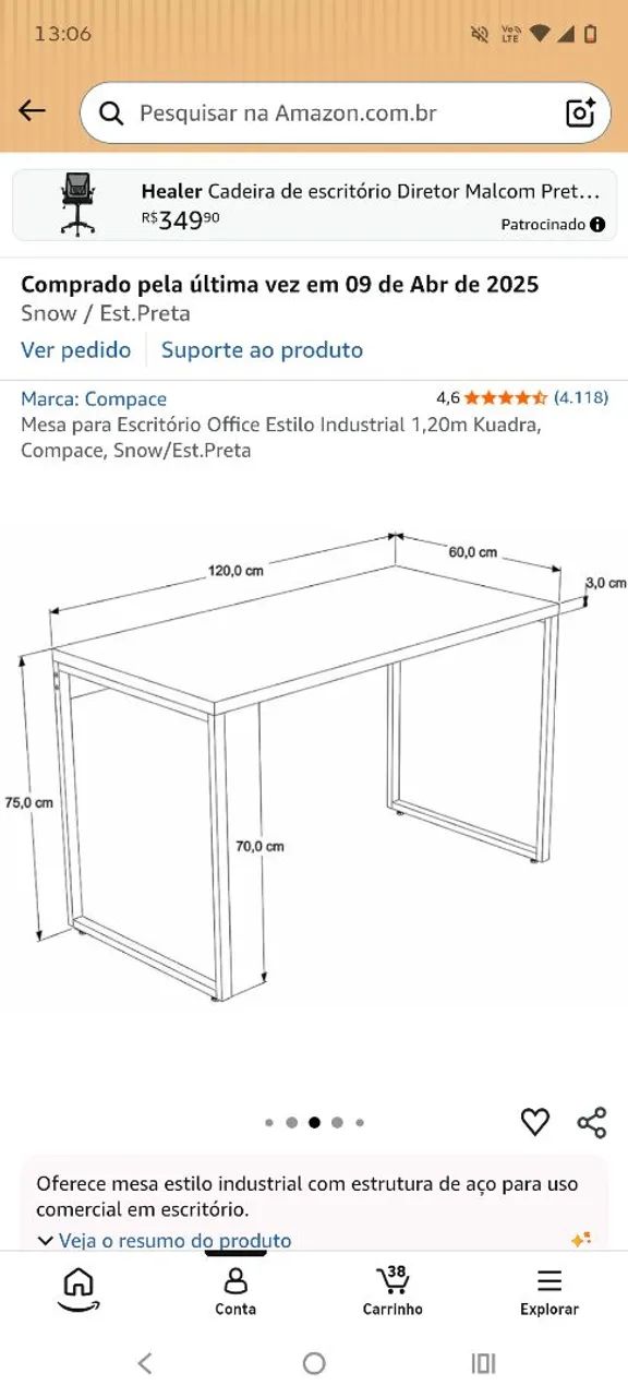 Mesa de escritório  - Foto 2