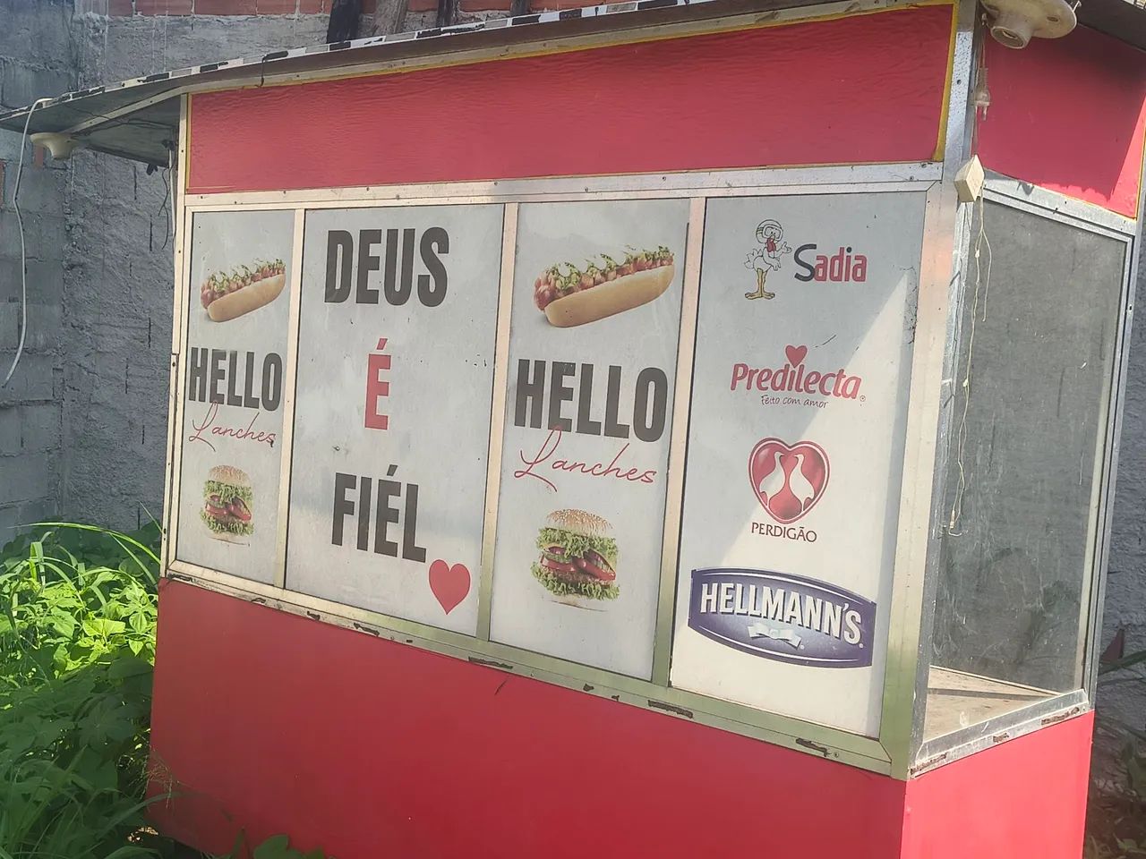Barraca reforçada e Versátil 