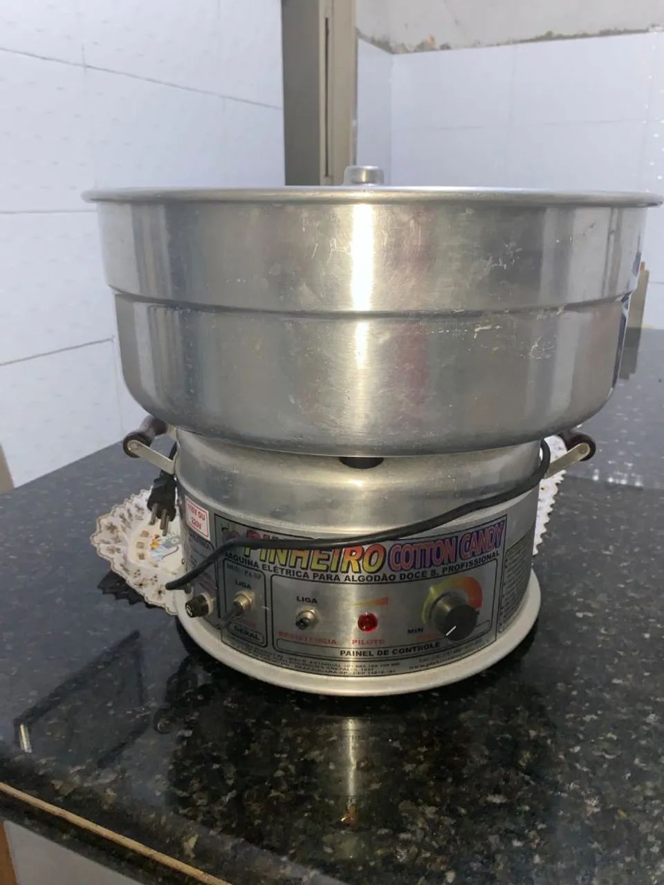 Máquina de Algodão doce Pinheiro Maquinas