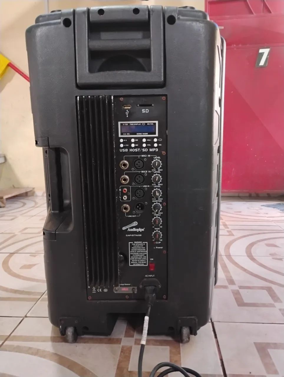 Caixa amplificada - 15" 500W  - Foto 2