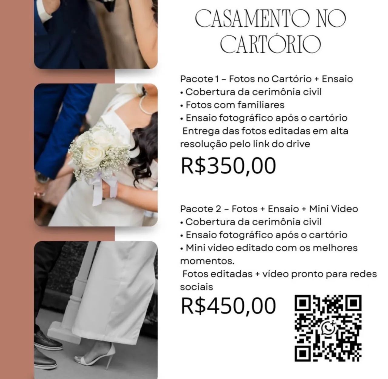 Fotografia de casamento no cartório  - Foto 2