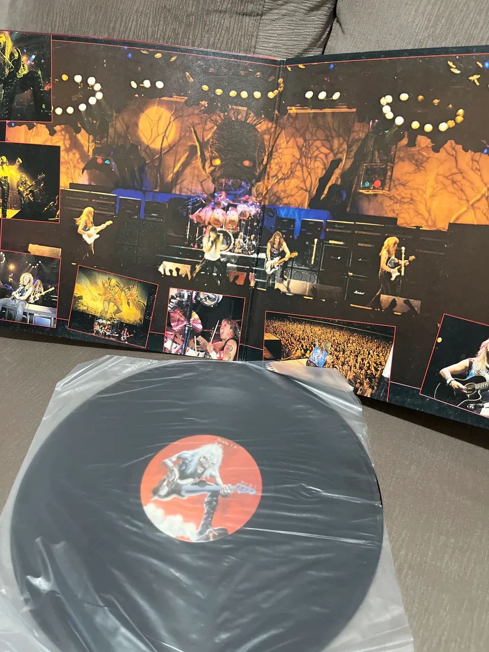 Lp iron maiden a real live one  - Foto 2