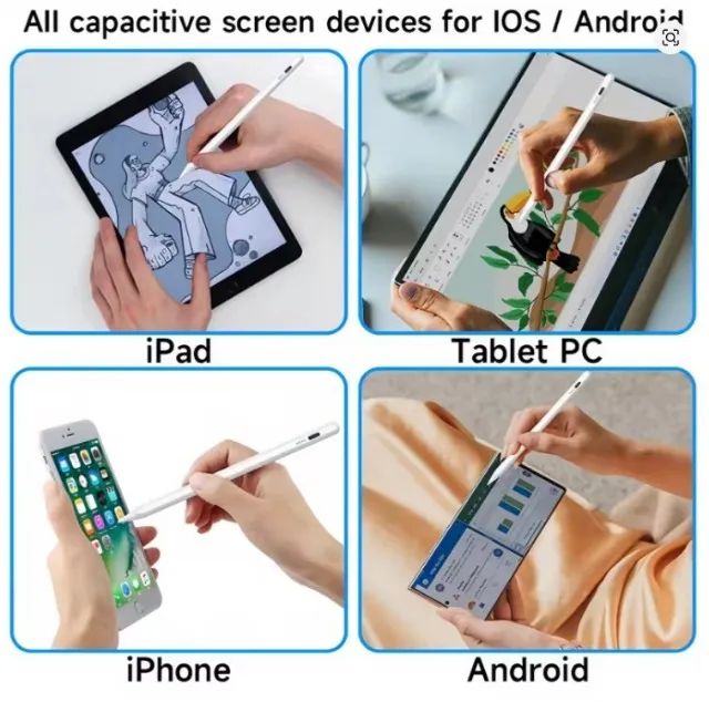 Caneta universal para tela de tablet e celular iOS, Android Lacrada - Foto 3