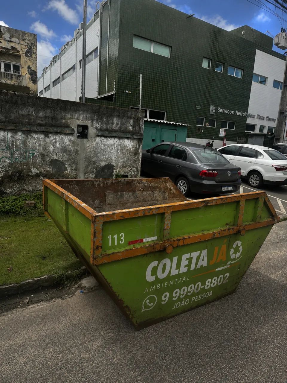 LOCAÇÃO DE CAÇAMBA ESTACIONÁRIA PARA ENTULHO - Foto 4