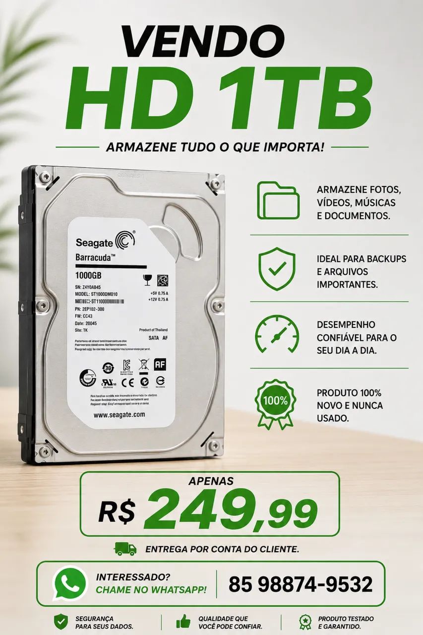 HD de 1TB