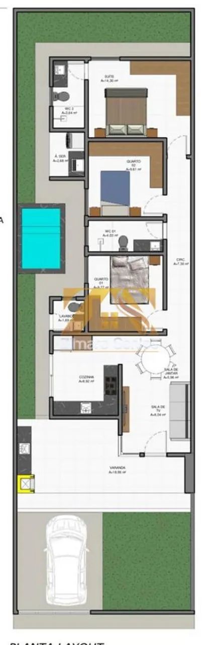 Casa com 3 Quartos à Venda, Plano Diretor Sul - Palmas - Foto 5