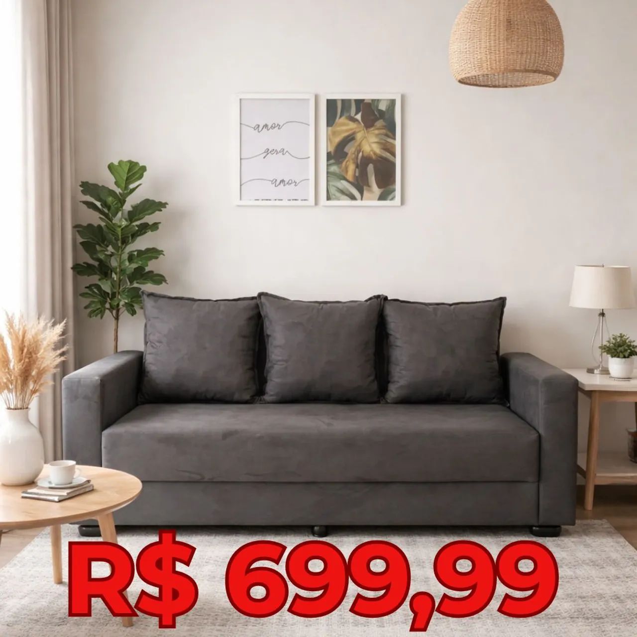 SOFÁS para AIRBNB, QUALIDADE e BAIXO CUSTO!