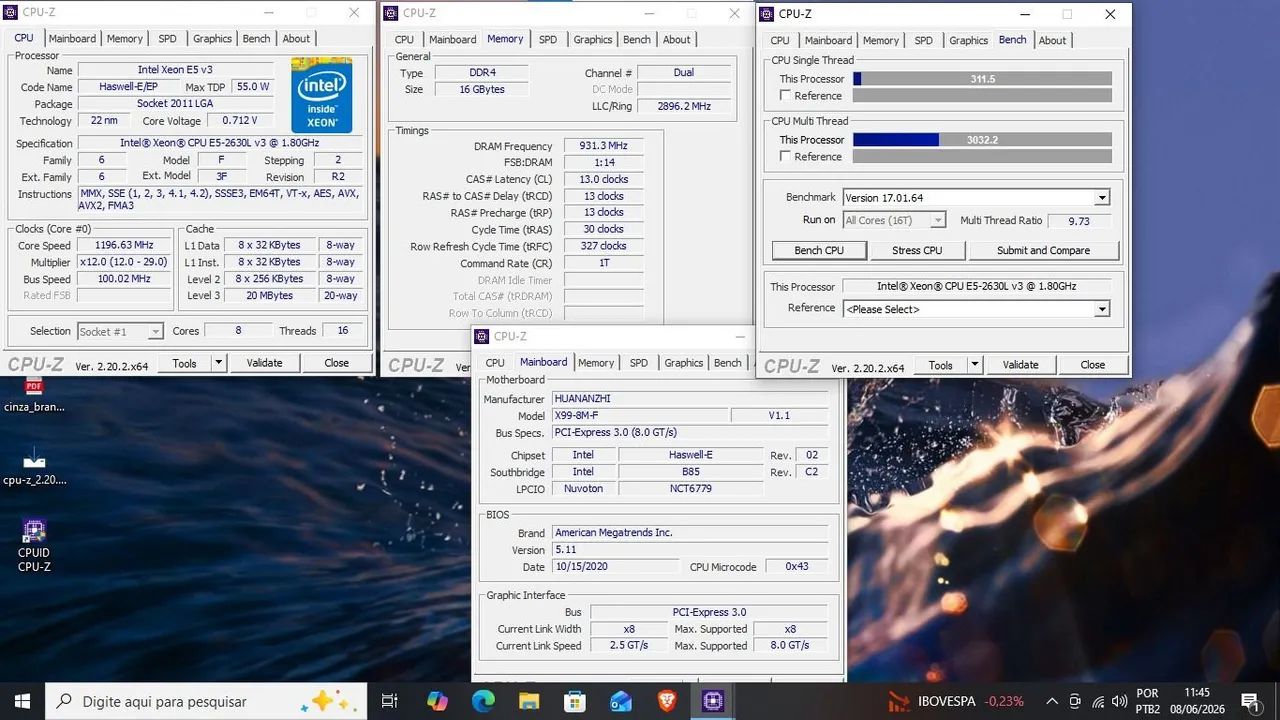 Kit Xeon 2630L V3 (unlockturbo boost) - Foto 2