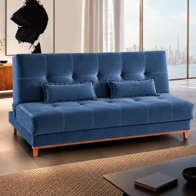 SOFÁ CAMA CATÂNIA 1,90M. PRONTA ENTREGA. - Foto 5