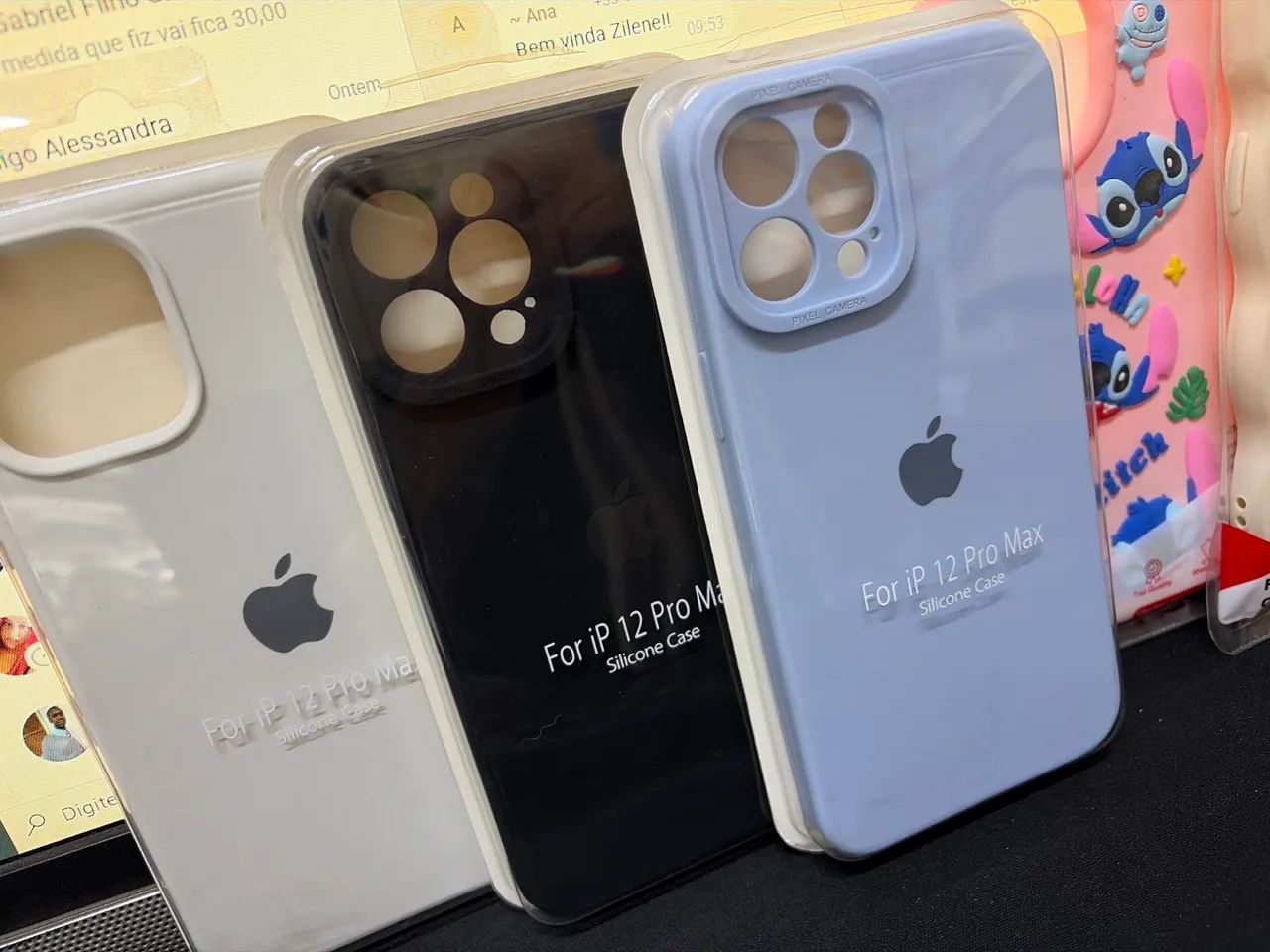 Capinha iPhone 12 Pro Max 5 unidades  - Foto 3