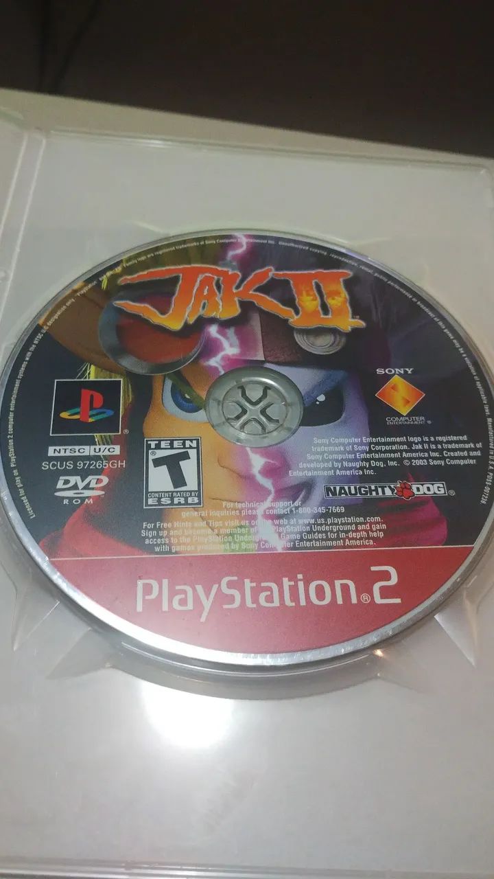 Jak 2 PS2 original