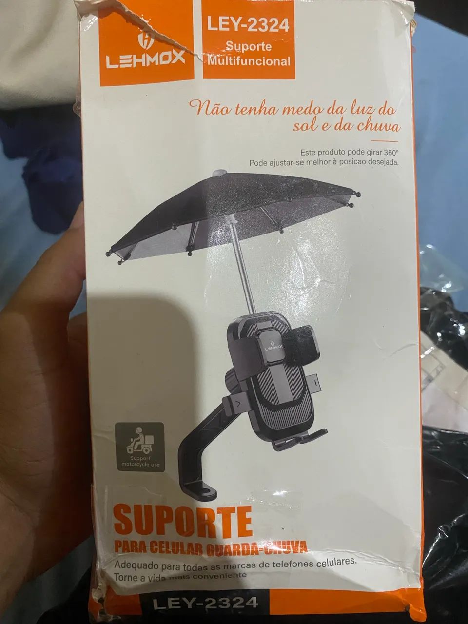Suporte de celular  para moto 