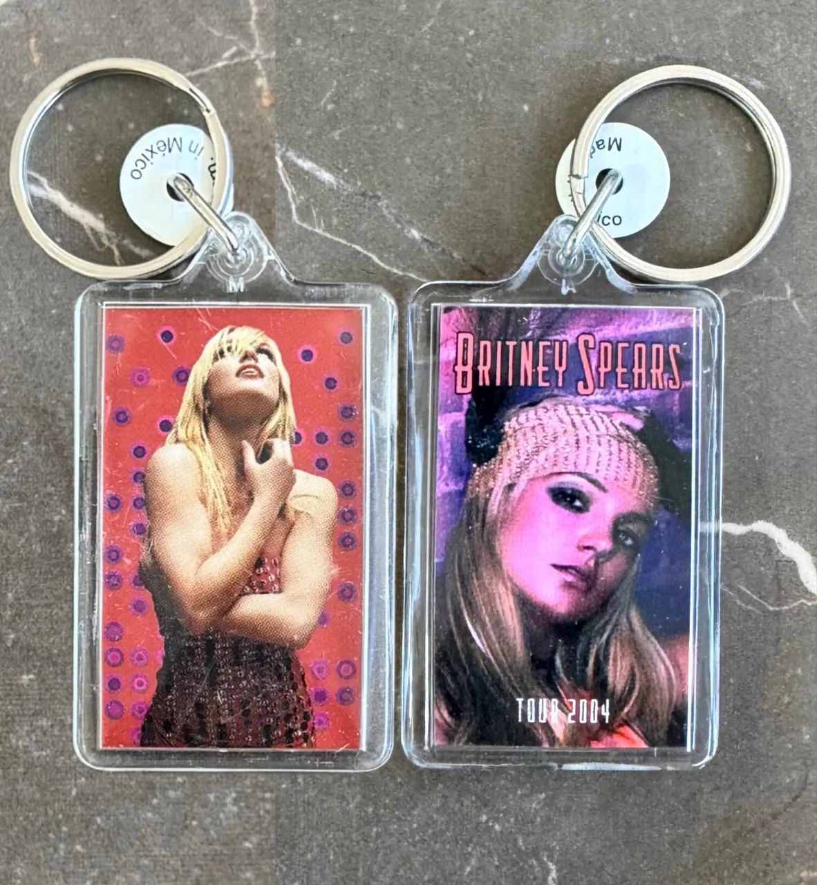 Chaveiros Britney Spears - DWAD Tour + Onyx Tour (OFICIAIS) - Foto 2
