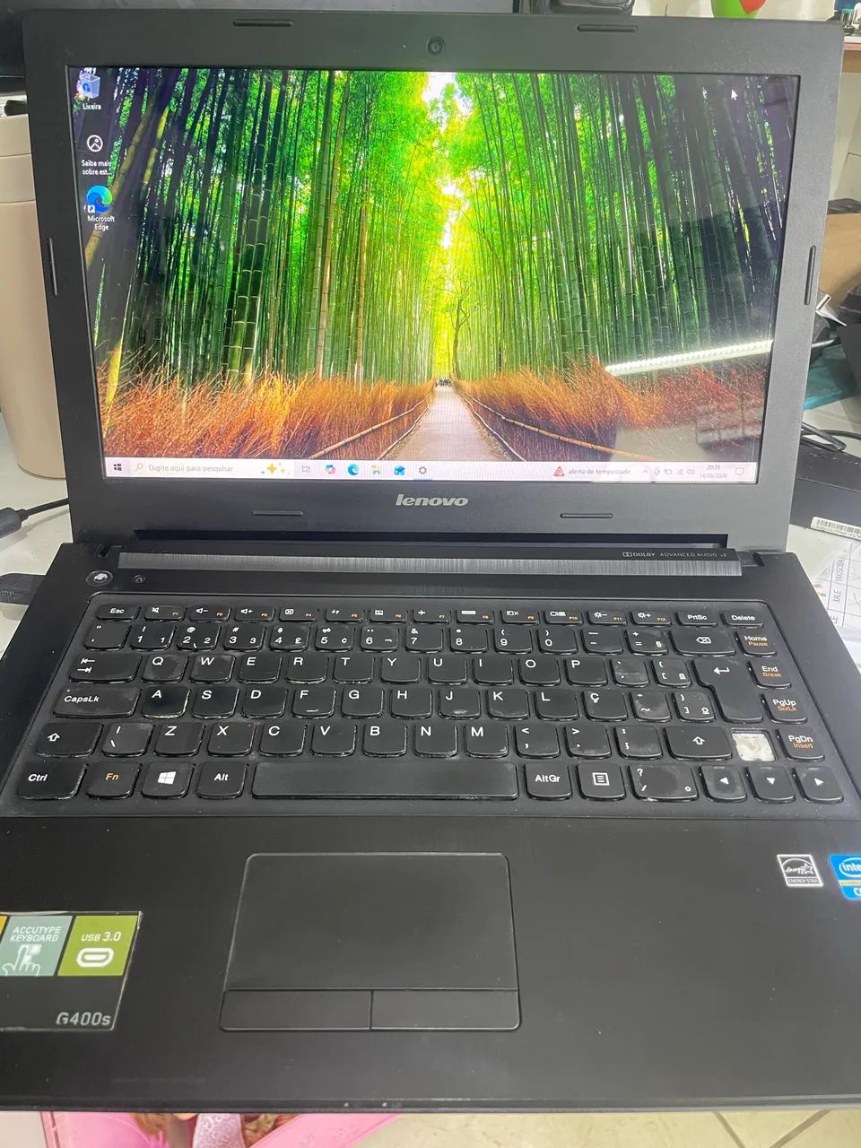 Notebook Lenovo G400s Core i3 SSD 120GB 8GB RAM 