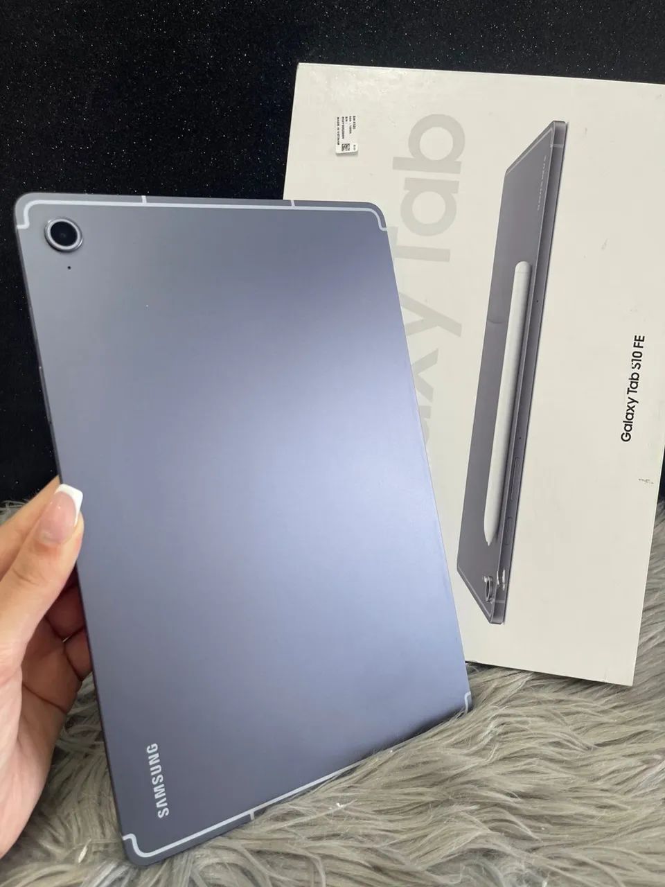 GALAXY TAB S10 FE 128GB ?CINZA COM CAPA ORIGINAL E PENCIL GALAXY TAB S10 FE 128GB ?CINZA COM CAPA ORIGINAL E PENCIL