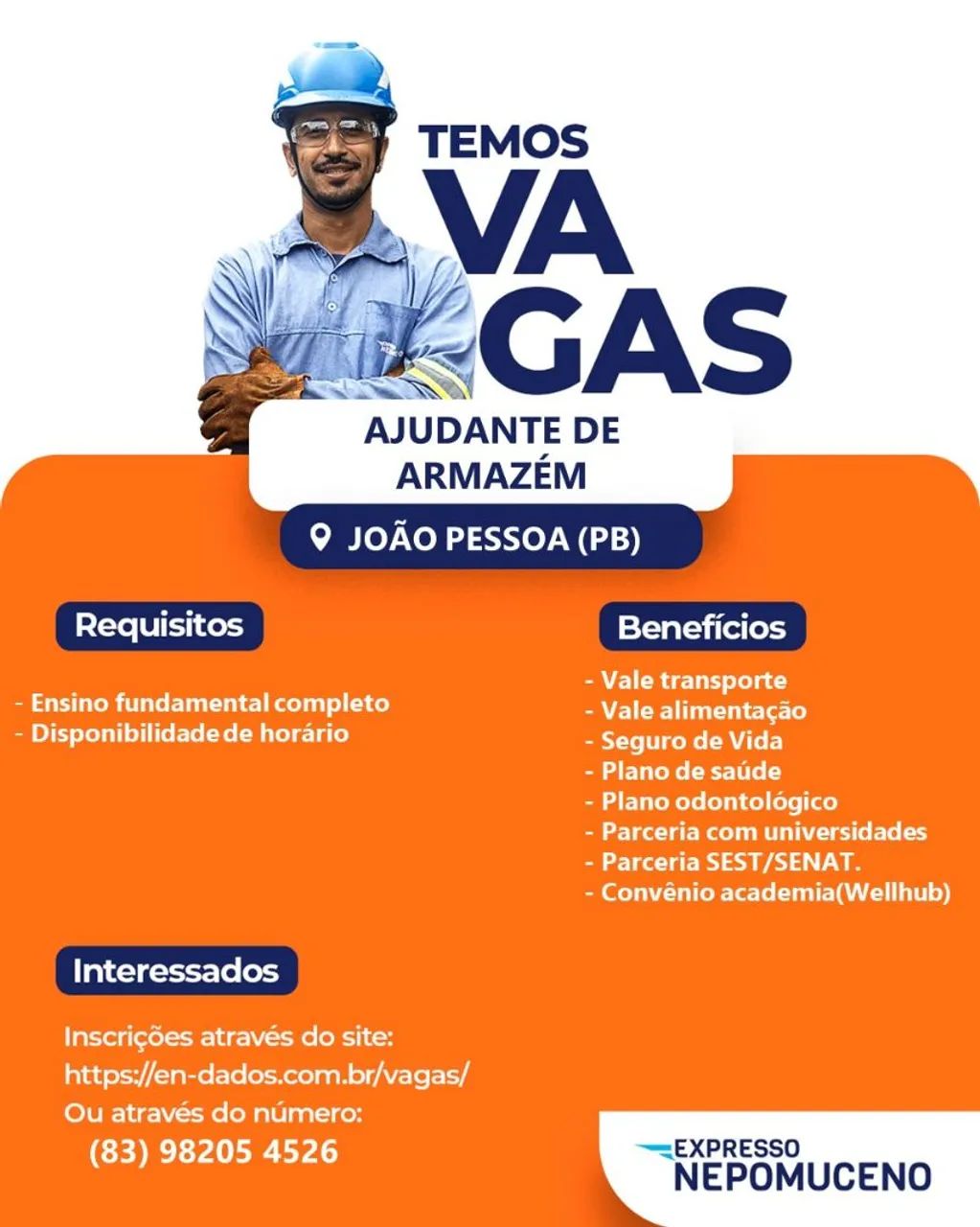 Vagas Disponíveis 