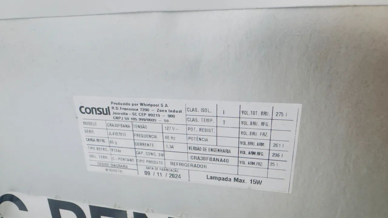 Vendo refrigerador Consul  - Foto 3