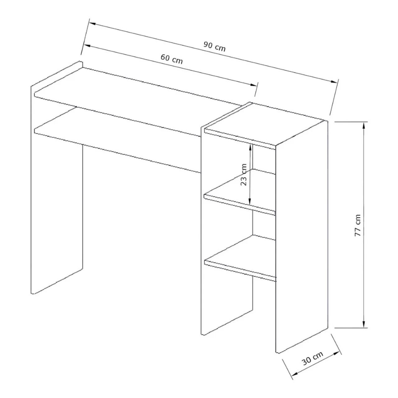 Mesa manicure + expositor 