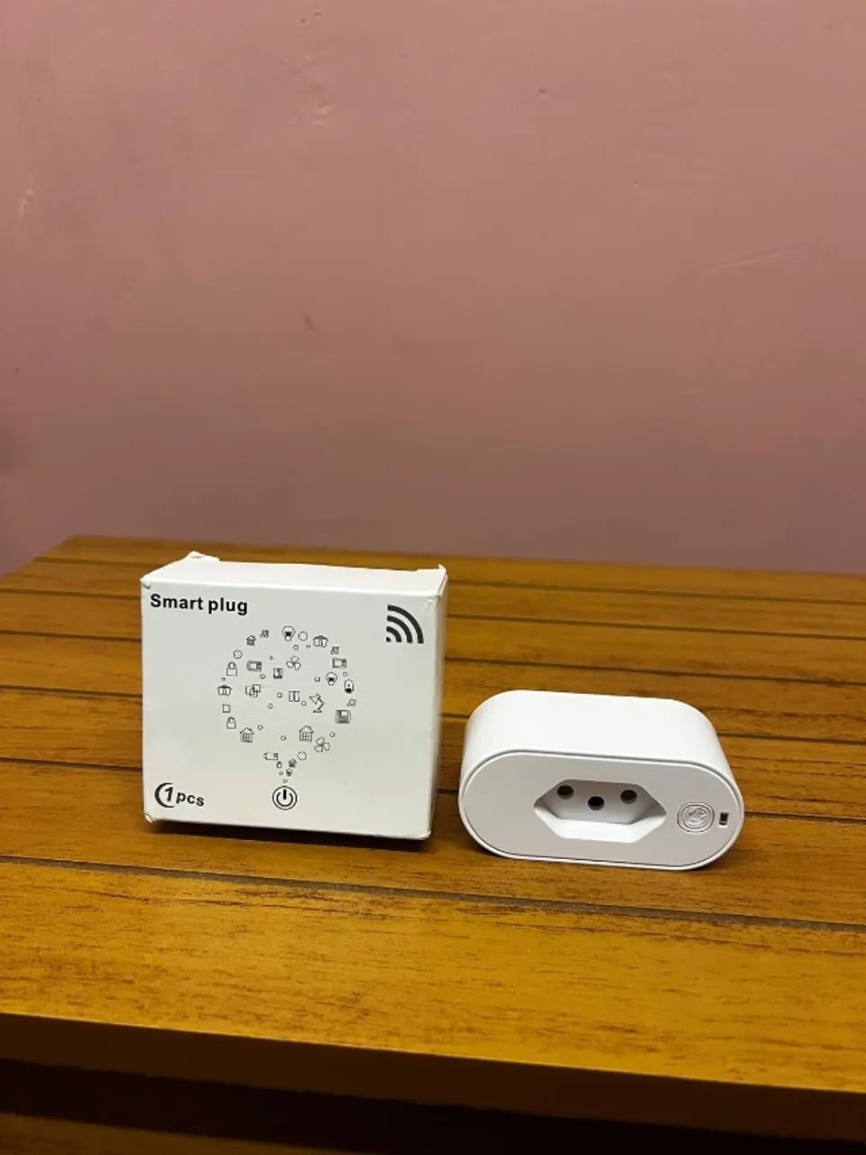 Tomada Inteligente Wi-Fi (Padrão BR) - Compatível com Alexa e Google Assistente tuya - Foto 2