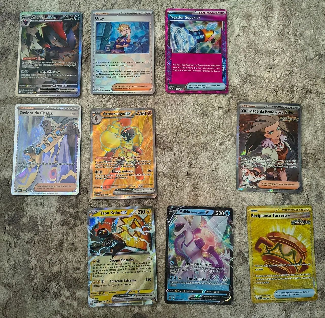 Cartas pokémon 