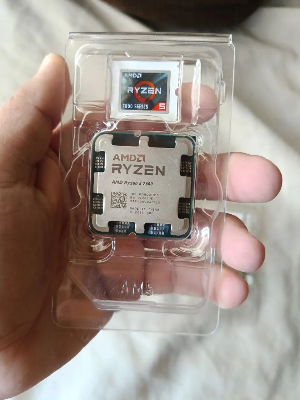 3 processadores DDR5 9600x e 7600 - Foto 3