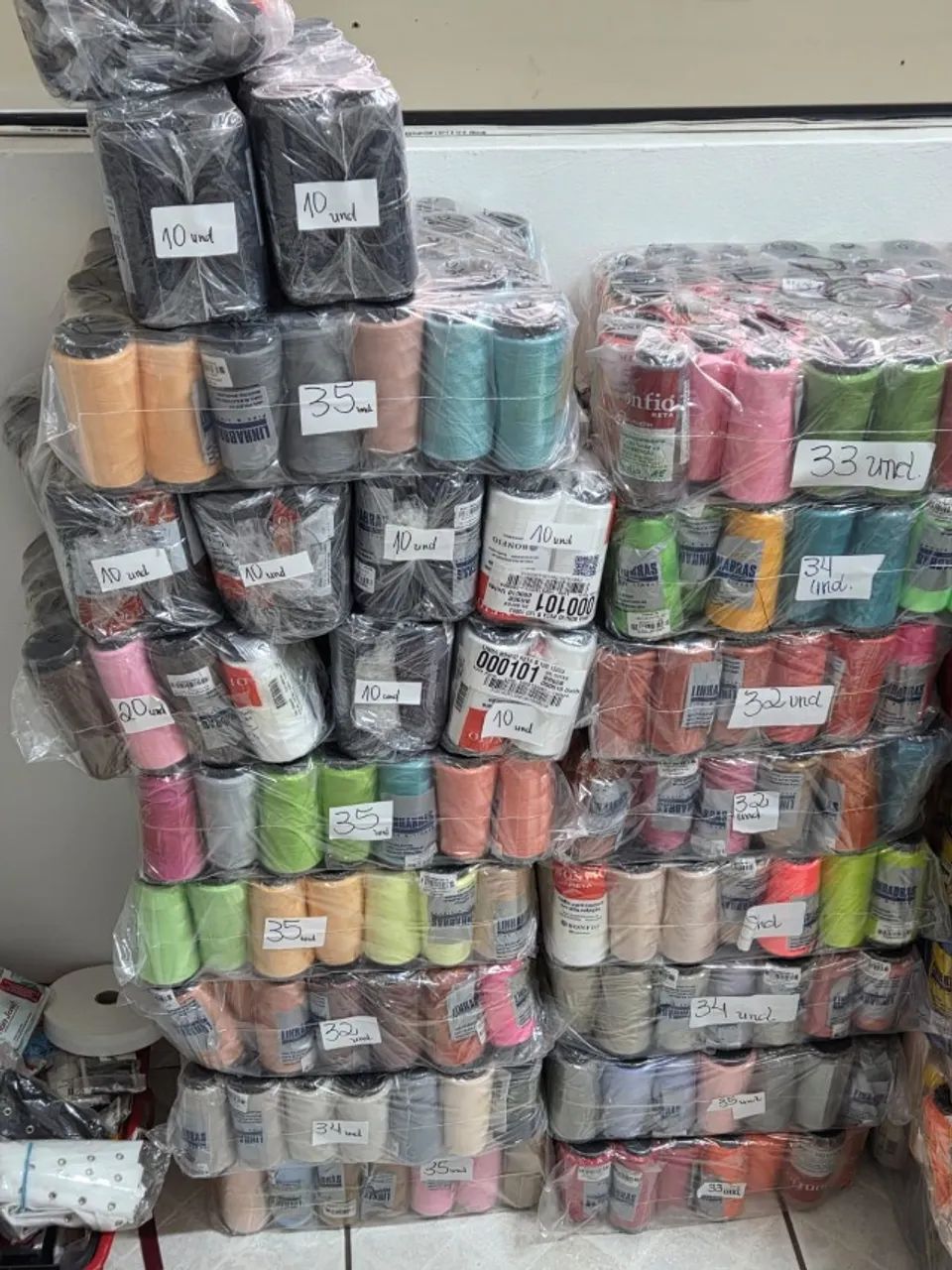Estoque - Linha de Costura
