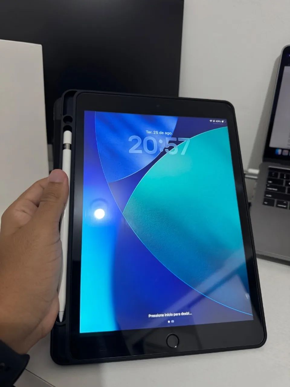 Ipad 9 64gb + Apple Pencil ORIGINAL - Foto 5