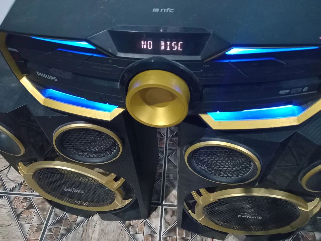 Som Philips com a saída de áudio queimada   - Foto 2